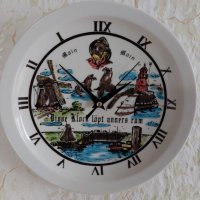Порцеланов часовник чиния №1, снимка 1 - Антикварни и старинни предмети - 39404409
