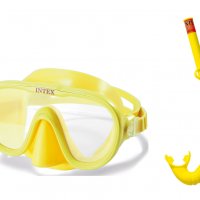 Комплект маска и шнорхел INTEX Adventurer, снимка 1 - Водни спортове - 37814033