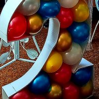 Цифра за пълнене с балони , снимка 1 - Други - 38441194