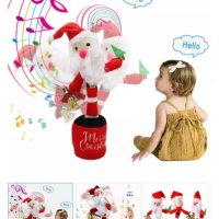 Пеещ и танцуващ Дядо Коледа, снимка 1 - Музикални играчки - 42835546