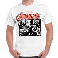 Тениска Marvel Avengers Отмъстителите Дамски мъжки и детски, снимка 5 - Тениски - 30706690