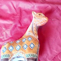 Красив порцеланов жираф, снимка 6 - Антикварни и старинни предмети - 37865298