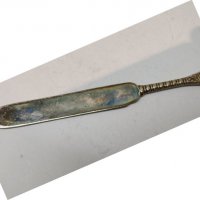 Сребърен нож, снимка 6 - Антикварни и старинни предмети - 29865784