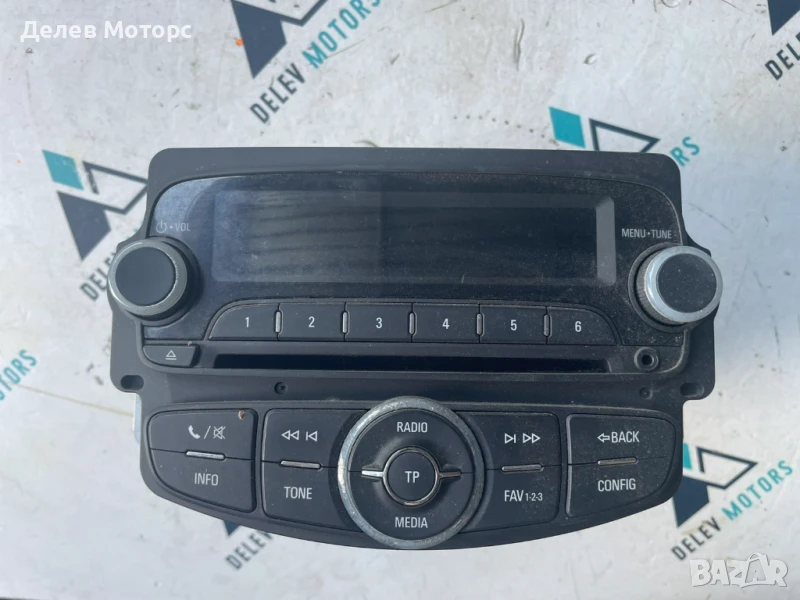 Радио 557799431 от Opel Corsa E 1.4i, 5 ск., 90 кс., двигател B14XER 2016 г., 30 000 km., euro 6, снимка 1