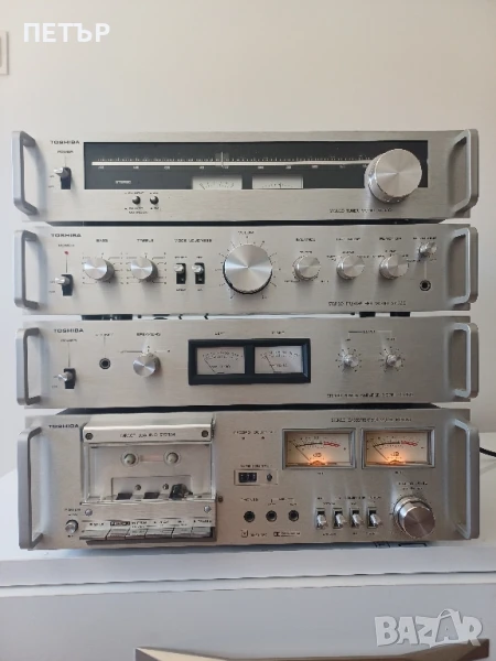 Toshiba SY 330 Усилвател Предусилвател Тунер Касетачен Дек , снимка 1