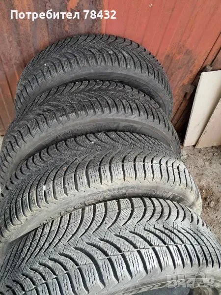 Зимни гуми Michelin 215/60/17 - 4 броя, снимка 1