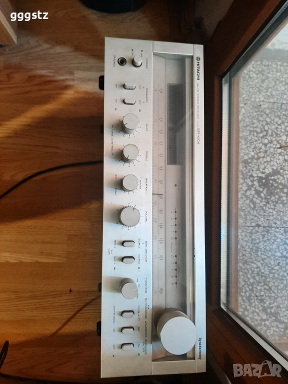 Vintage 1979 Hitachi SR-604 Class G AM/FM Stereo Receiver Amplifier Japan, снимка 1