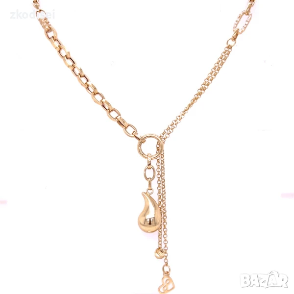 Златно колие 8,76гр. 48,0см. 14кр. проба:585 модел:33299-1, снимка 1