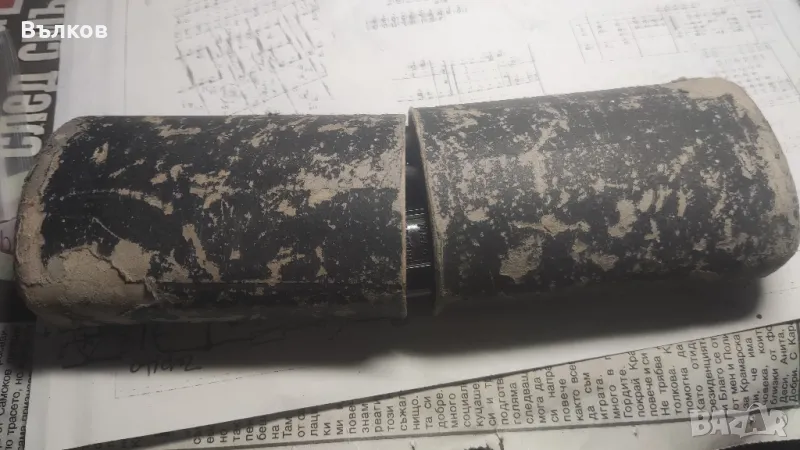 Стар бакелитен фазомер, снимка 1