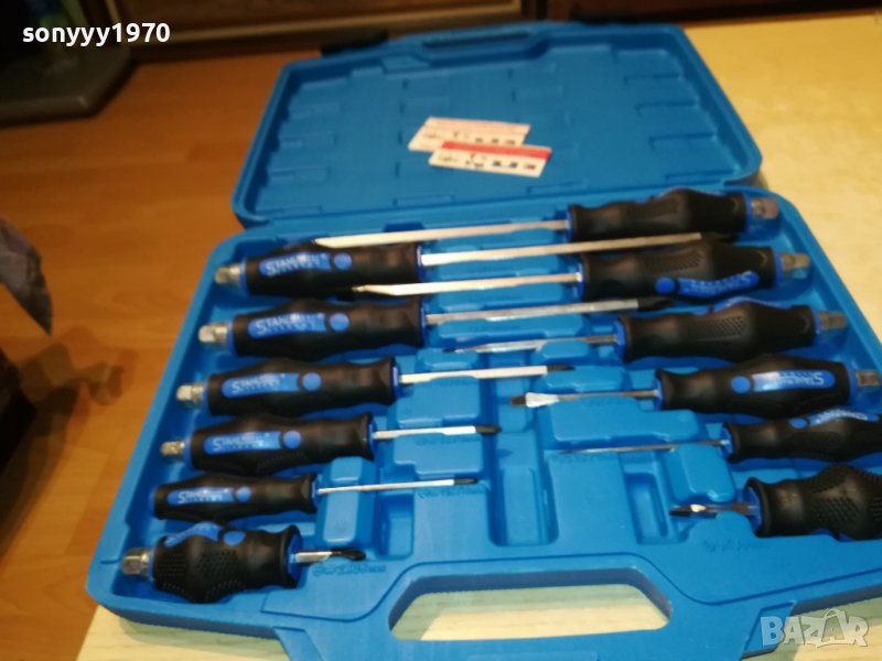 ЯКИ УДАРНИ ОТВЕРТКИ 12БР В КУФАР 0509221159, снимка 1