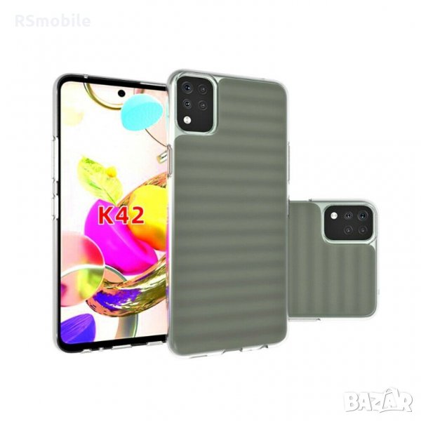 LG K42 / K52 - Силиконов Прозрачен Кейс Гръб 0.5MM, снимка 1