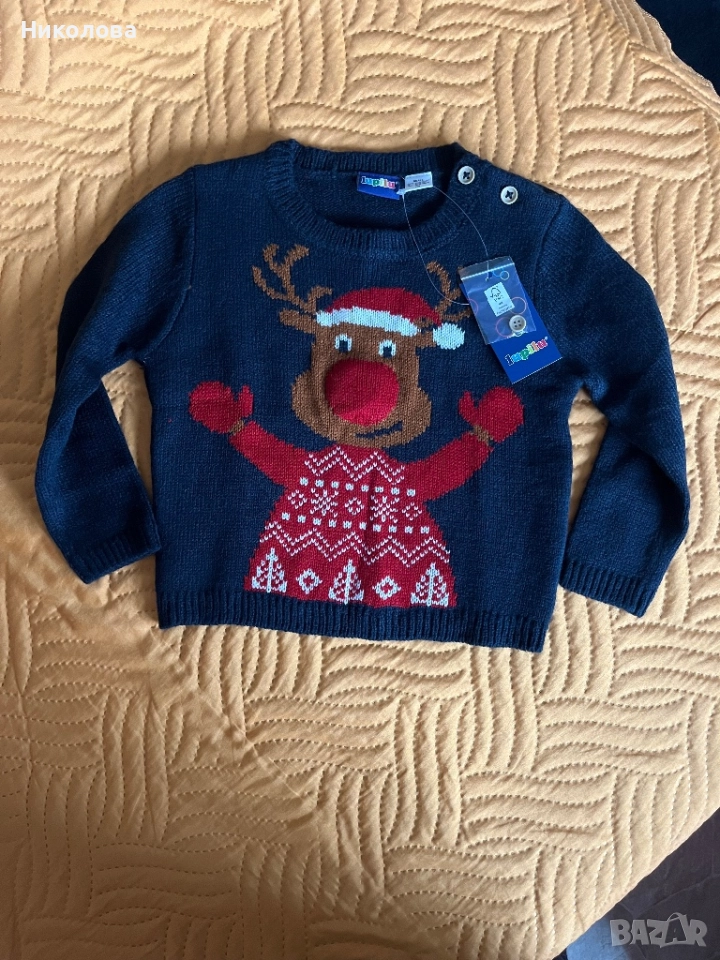 Нов пуловер за момче, снимка 1