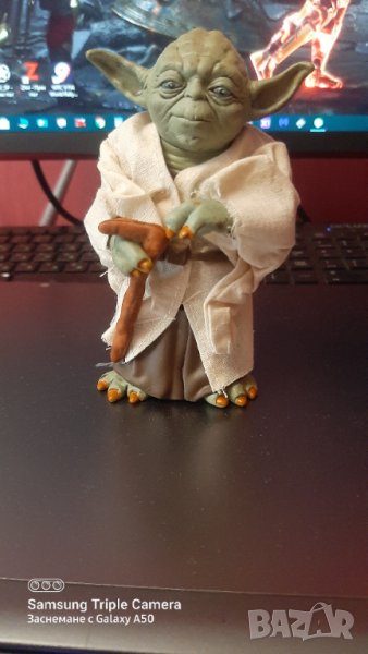  Детайлна фигурка на учителя Йода от Star wars-нова, снимка 1