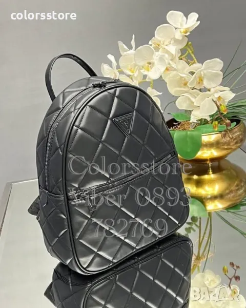 Черна раница Guess/SG37x, снимка 1