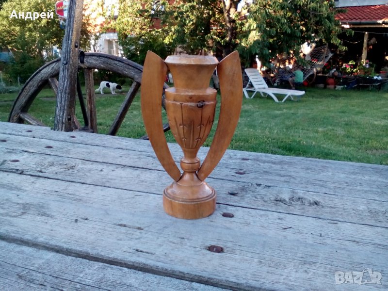 Стара дървена купа #2, снимка 1