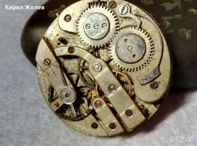 МЕХАНИЗЪМ от КОЛЕКЦИОНЕРСКИ СТАР ШВЕЙЦАРСКИ ДЖОБЕН ЧАСОВНИК с РИМСКИ ЦИФЕРБЛАТ 49707, снимка 1