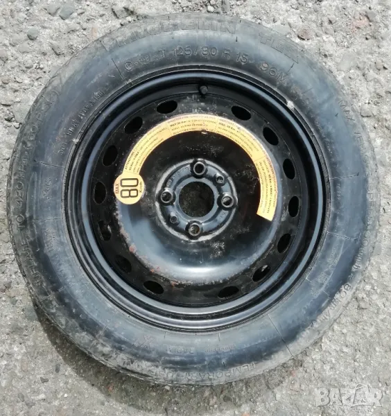 Резервна гума за Volkswagen Polo 14 цола, , снимка 1