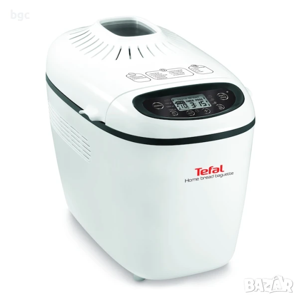  НОВА Хлебопекарна Tefal Home Bread Baguette PF610138, 1500 гр, 16 програми, Бяла 24 МЕСЕЦА ГАРАНЦИЯ, снимка 1