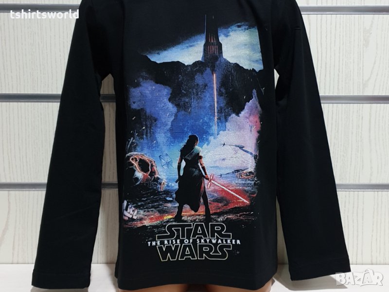 Нова детска блуза с дълъг ръкав с дигитален печат STAR WARS, Междузвездни войни, снимка 1