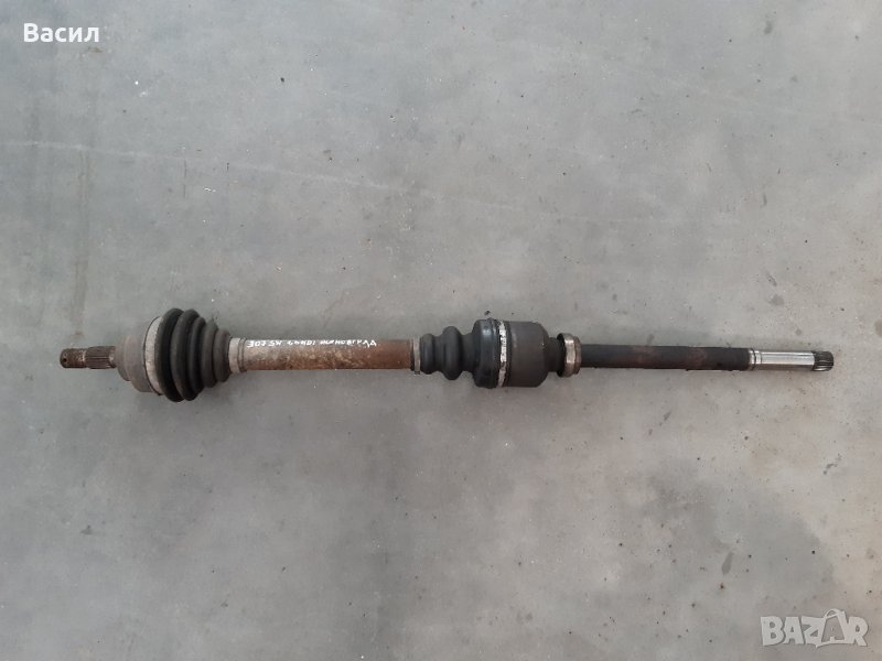 Дълга полуоска Peugeot 307 SW ЧЕРНО 1.6 HDI 1.6hdi Пежо 307 СВ Комби ЧЕРНО 1.6 ХДИ 1.6хди pejo, снимка 1