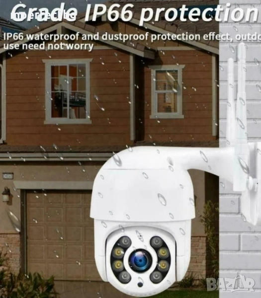 ICSEE 8 МР Камери за видеонаблюдение PTZ водоустойчива wifi camera камера за видеонаблюдение , снимка 1