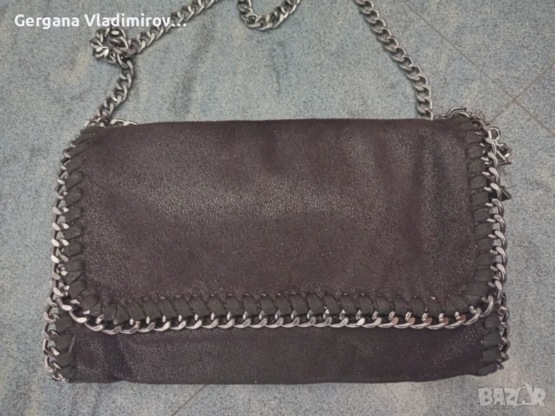 Дамска черна чанта , снимка 1