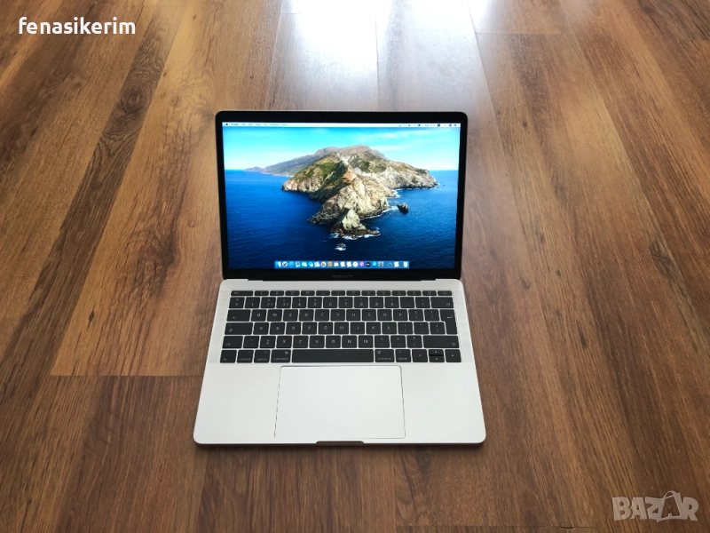 13.3' Core i5 Apple MacBook Pro Silver Mid 2017 8GB RAM/256GB SSD/Бат 6ч, снимка 1