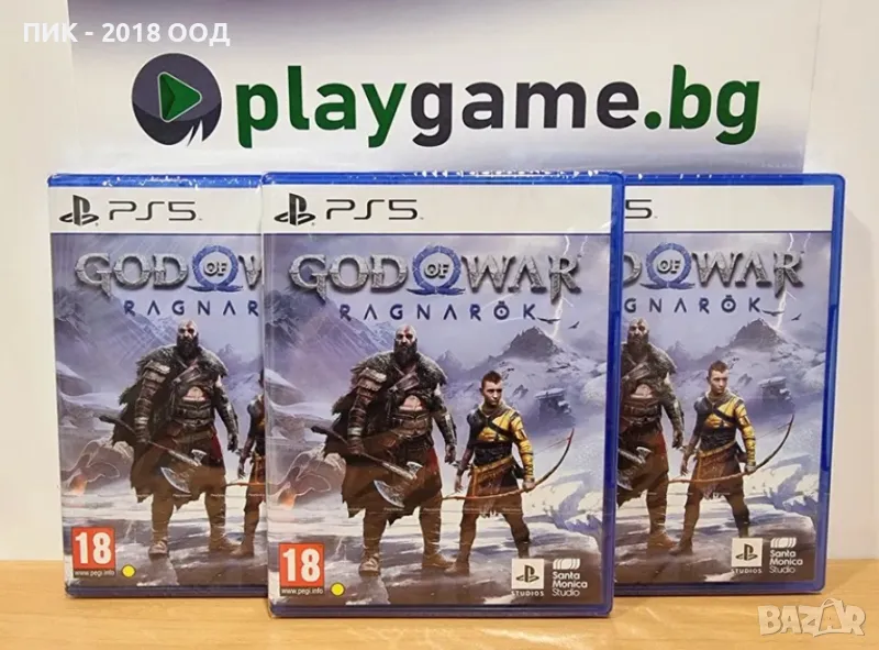 Чисто нова игра God of War Ragnarok за PS5, снимка 1