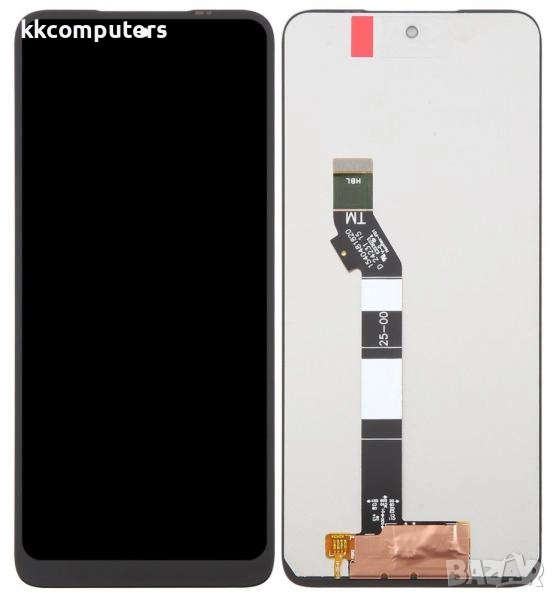 LCD Дисплей за MOTOROLA Moto G35 4G + тъч скрийн /Черен/ Баркод : 142170, снимка 1