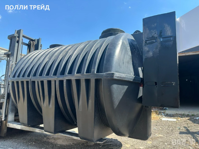 Подвижна станция с резервоар и електрическа помпа, снимка 1