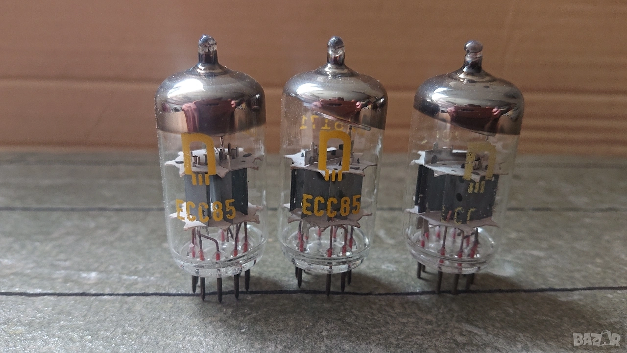 Нови радиолампи RFT ECC85. , снимка 1