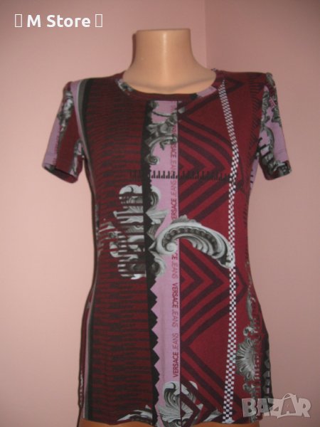 Versace jeans оригинална дамска тениска, размер М, снимка 1