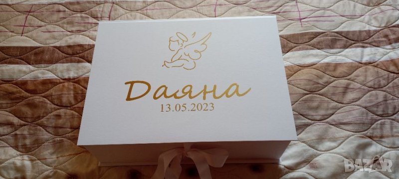 Кутия за дрехи за кръщене , снимка 1