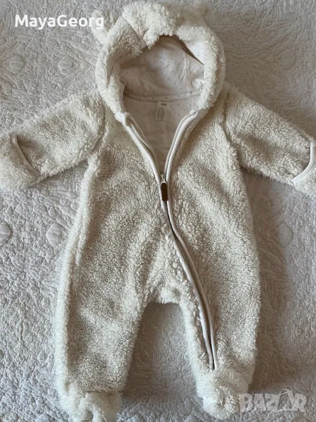 Бял космонавт H&M 56 размер, снимка 1