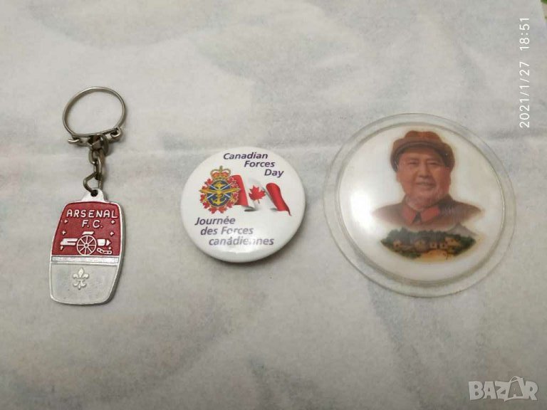 Лот от 2 стари значки, снимка 1