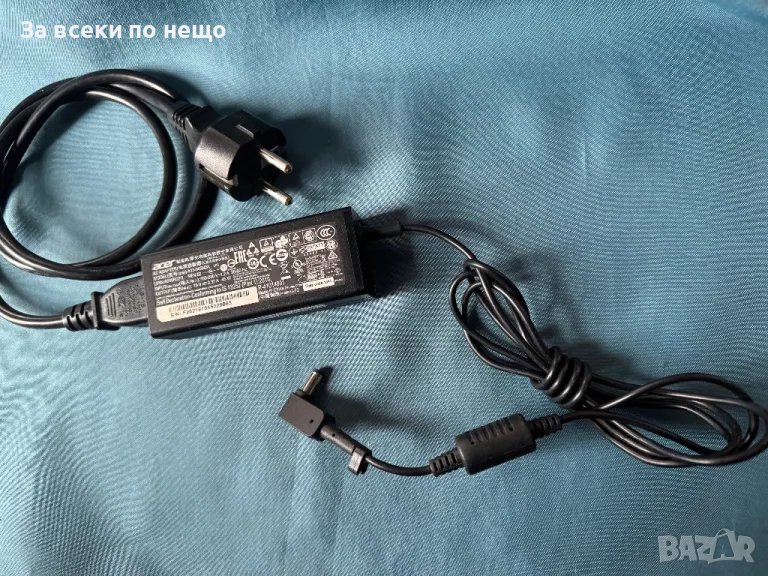 Оригинално зарядно за лаптоп Acer 19V 2.37A 45W , зарядно ACER, снимка 1