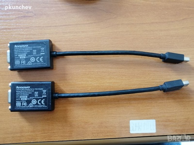 Адаптер LENOVO Mini-DisplayPort to VGA adapter, снимка 1