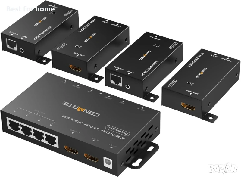 HDMI удължител и сплитер, 4K@60Hz, до 54 метра , снимка 1