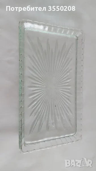 Правоъгълна чиния, снимка 1