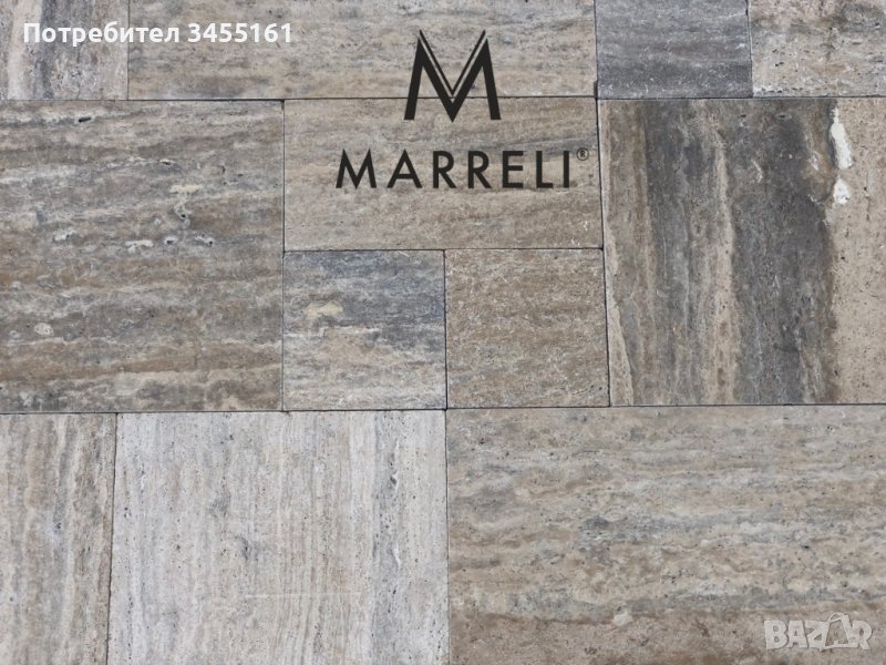 Травертин silver, caramel, classic, CС, VC френски сет/пано, снимка 1