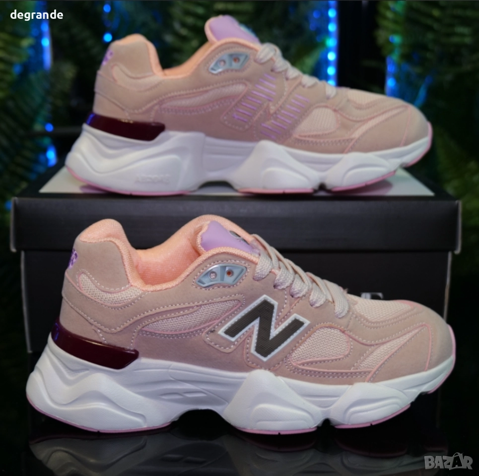 НАМАЛЕНИ Маратонки New Balance 9060 Розово, снимка 1