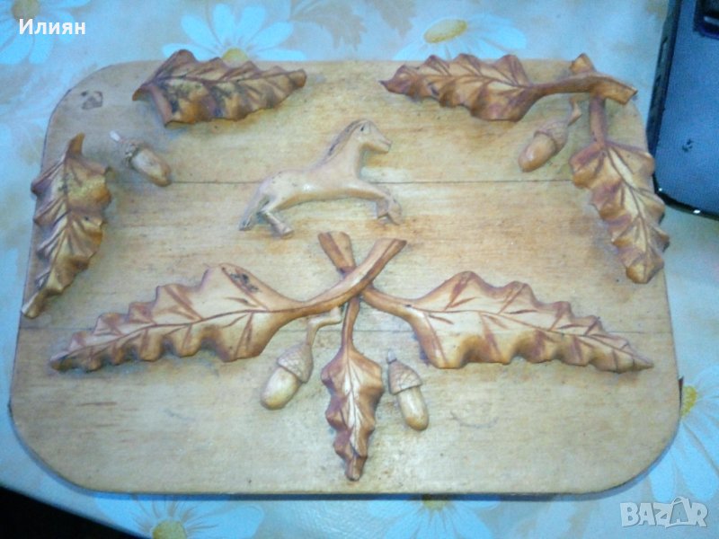 Дървена кутия за бижута, снимка 1