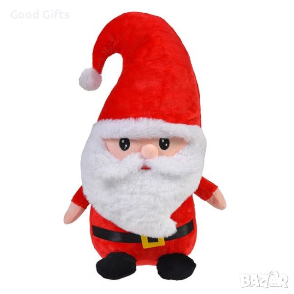 Коледен плюшен Дядо Коледа 35см, снимка 1
