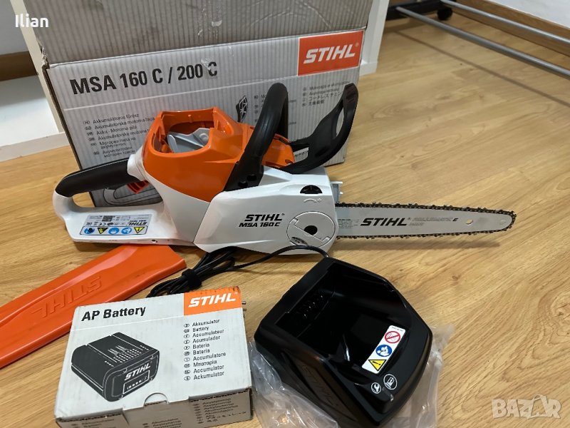 Акумулаторна резачка Stihl MS 160 внос Испания, снимка 1