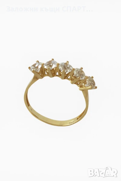 Златен пръстен  Грамаж: 2.55 гр. , снимка 1