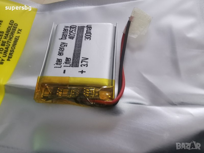 Нова Батерия 3.7v 300mAh LiPo, снимка 1