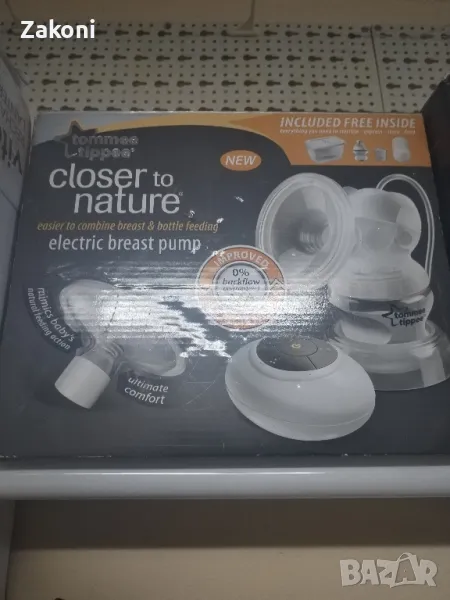 Електрическа помпа за кърма Tommee Tippee Closer To Nature , снимка 1