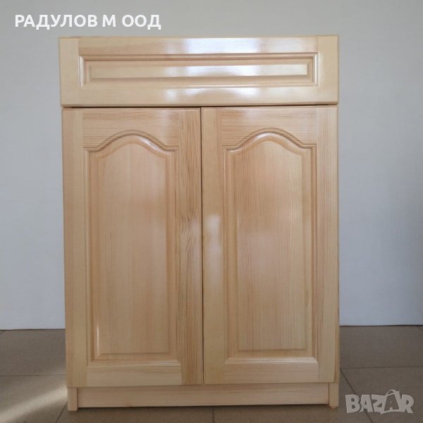  Кухненски шкаф с чекмедже чам долен ред 60 см / 30501, снимка 1