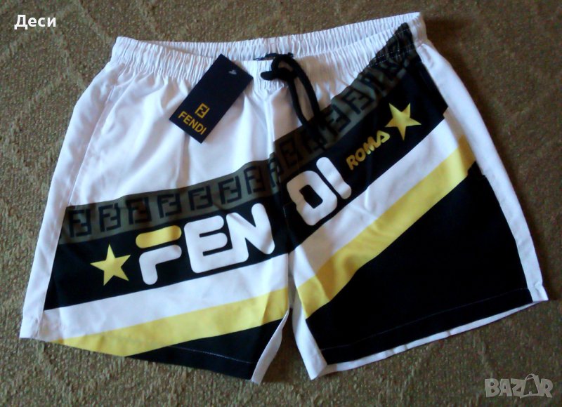 Fendi мъжки бански плажни шорти за плуване, снимка 1