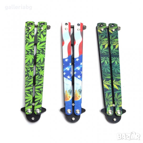 Тренировъчен нож пеперуда, снимка 1